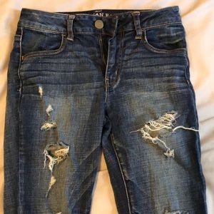 AE ripped jeans